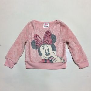 Fuzzy Disney Minnie Sweater